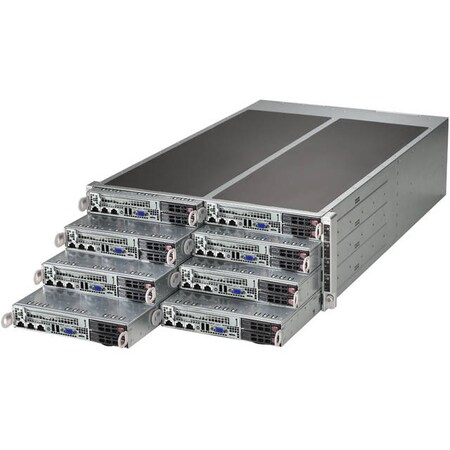Supermicro SY-F617RF3 SuperServer Eight Node Dual LGA2011 1620W 4U SYS-F617R2-F73